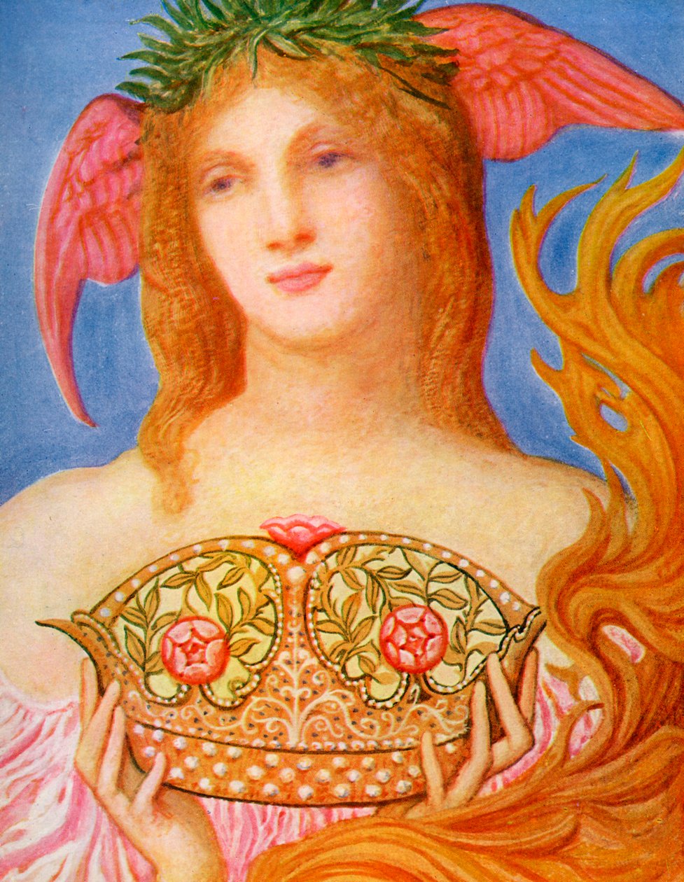 La Corona della Pace da William Blake Richmond