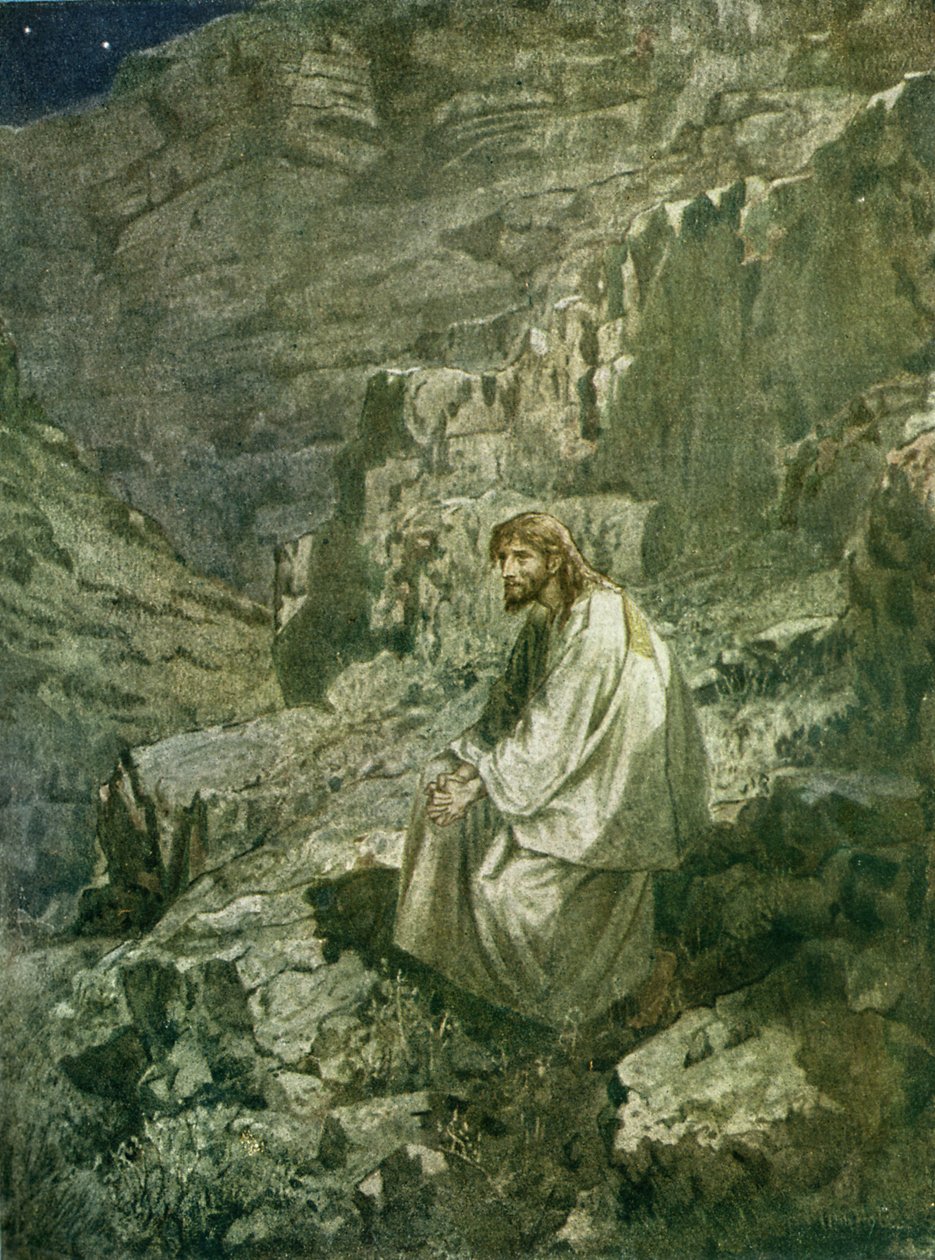 La tentazione di Gesù - Bibbia da William Brassey Hole
