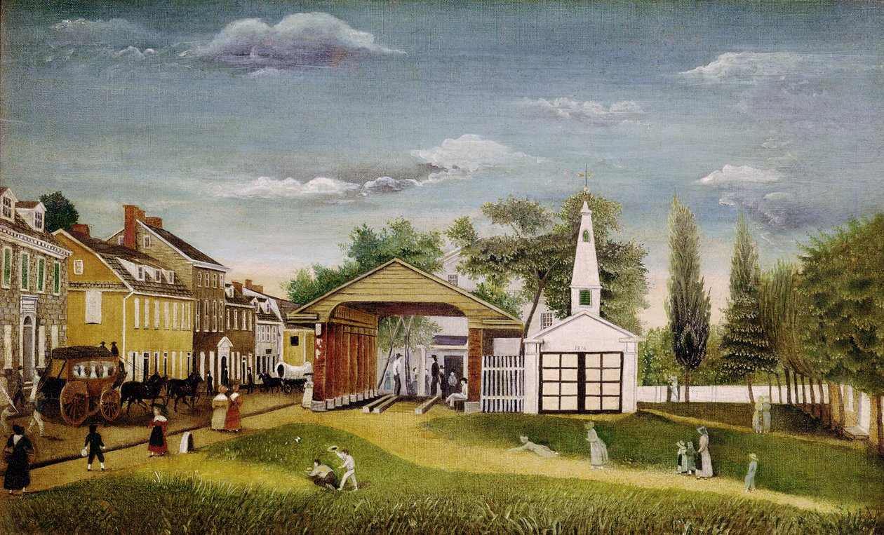 Piazza del Mercato, Germantown, Pennsylvania da William Britton