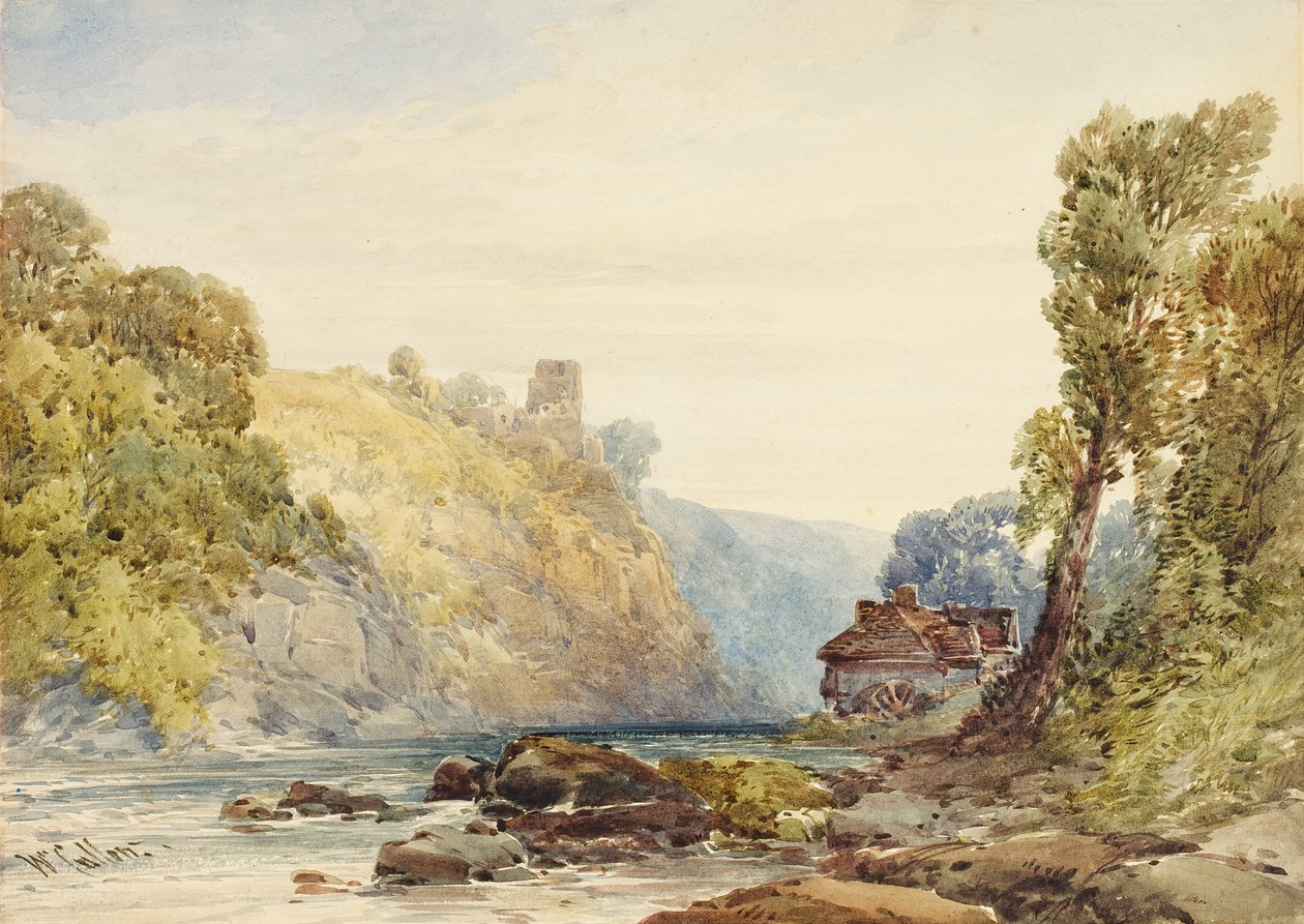 Studio di paesaggio da William Callow