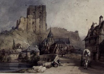 Mont Richard sul Cher (Loire-et-Cher) da William Callow