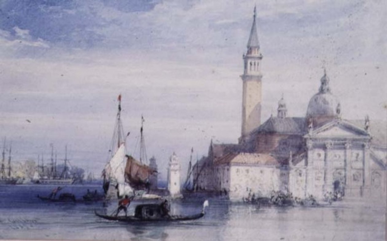 San Giorgio, Venezia, XIX secolo da William Callow