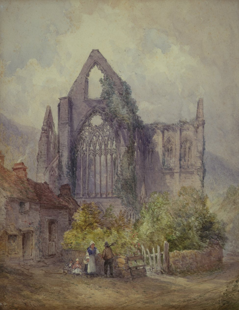 Abbazia di Tintern, 1901 da William Callow