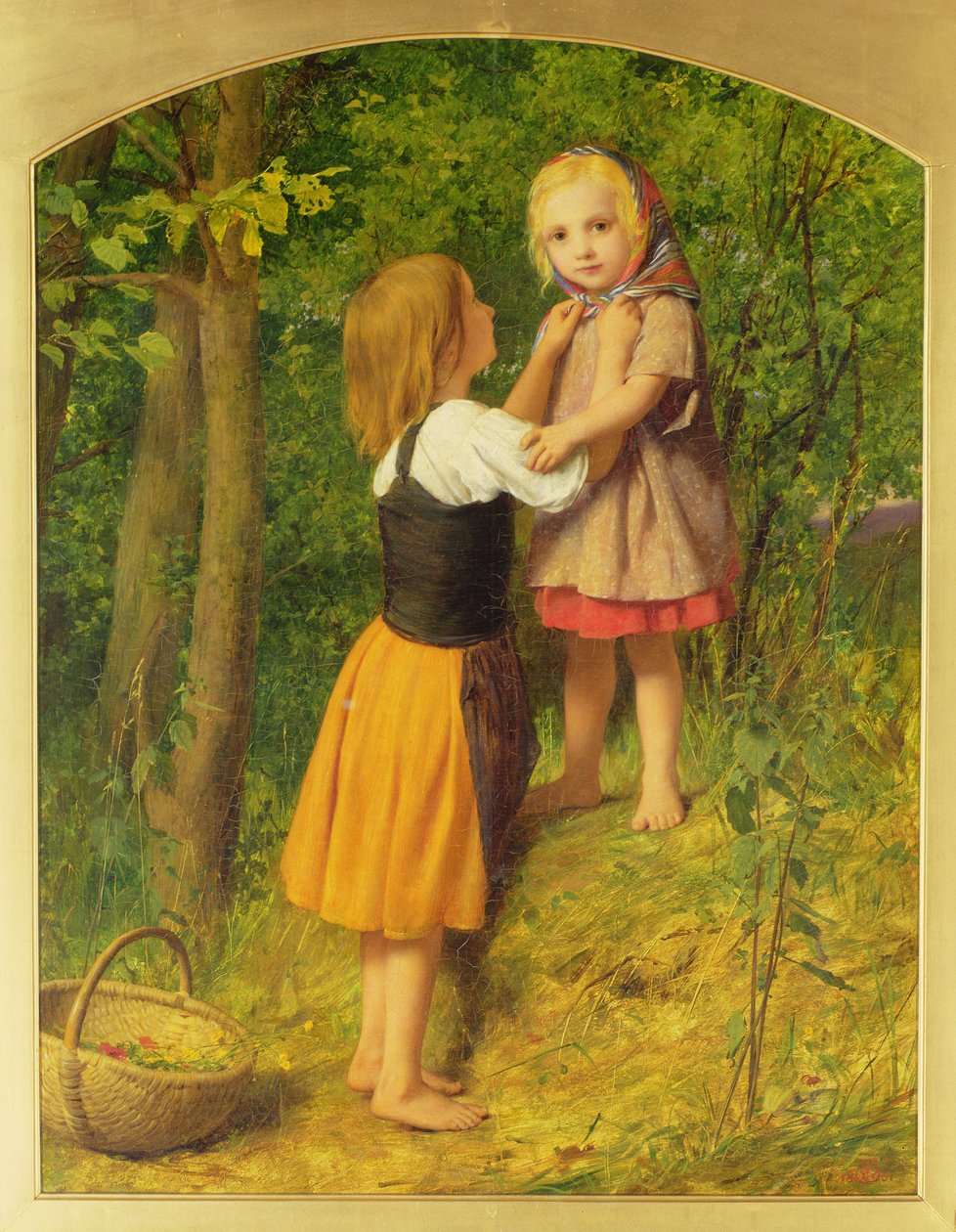Bambini nel bosco da William Dobson