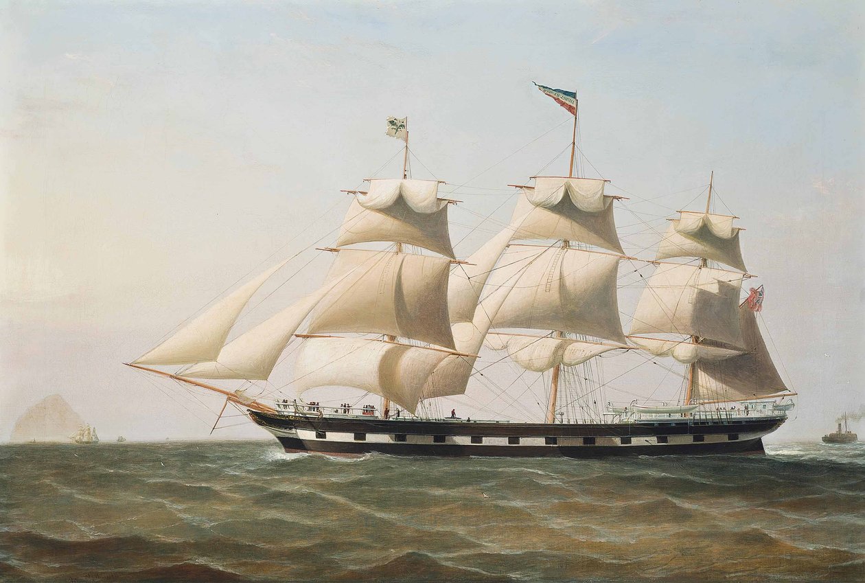 La nave a vele piene da William Clark