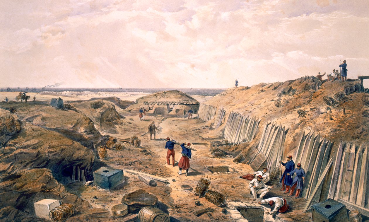 Fossato del Bastione du Mat, tavola da 