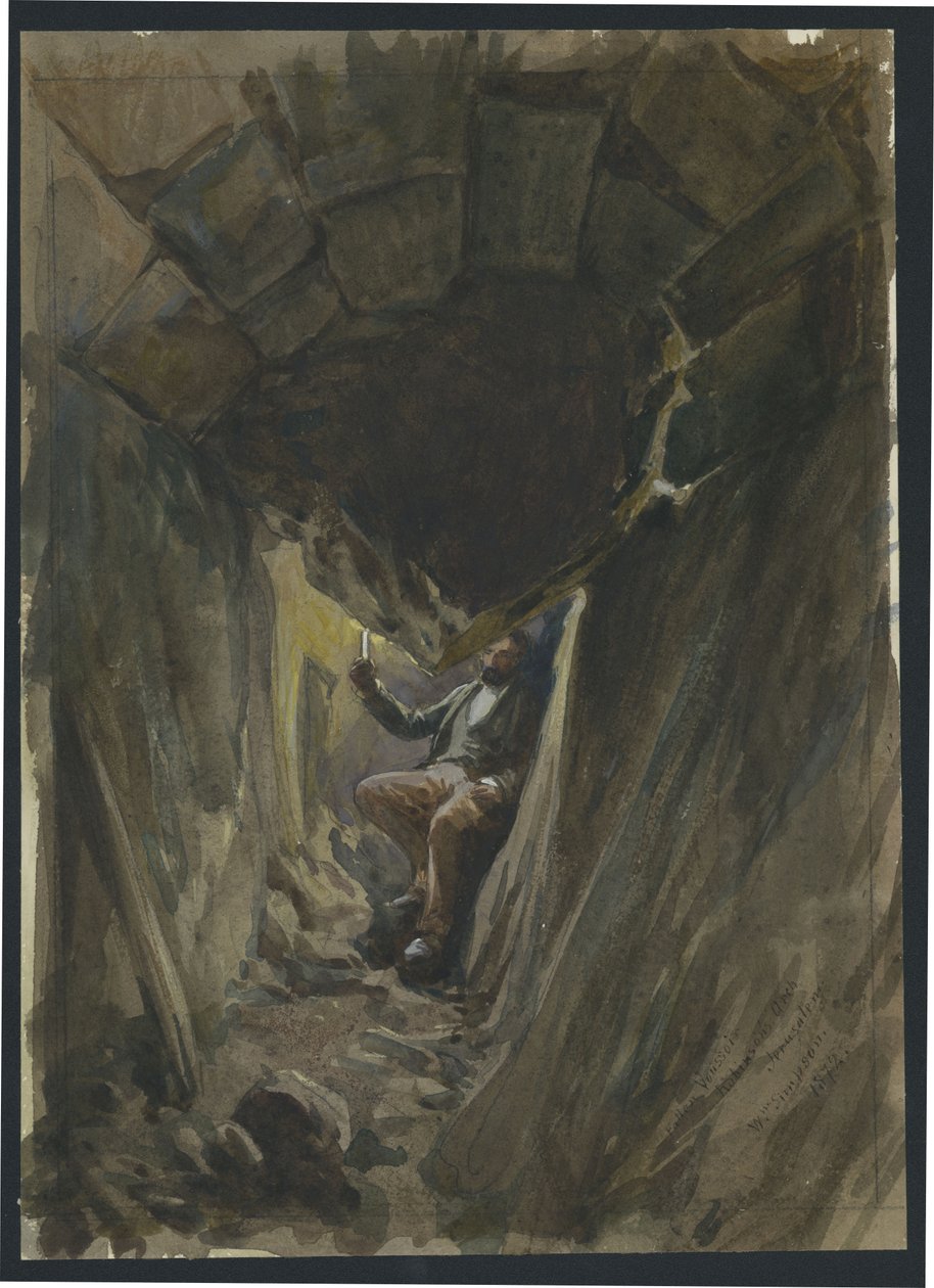 Voussoir caduto dell