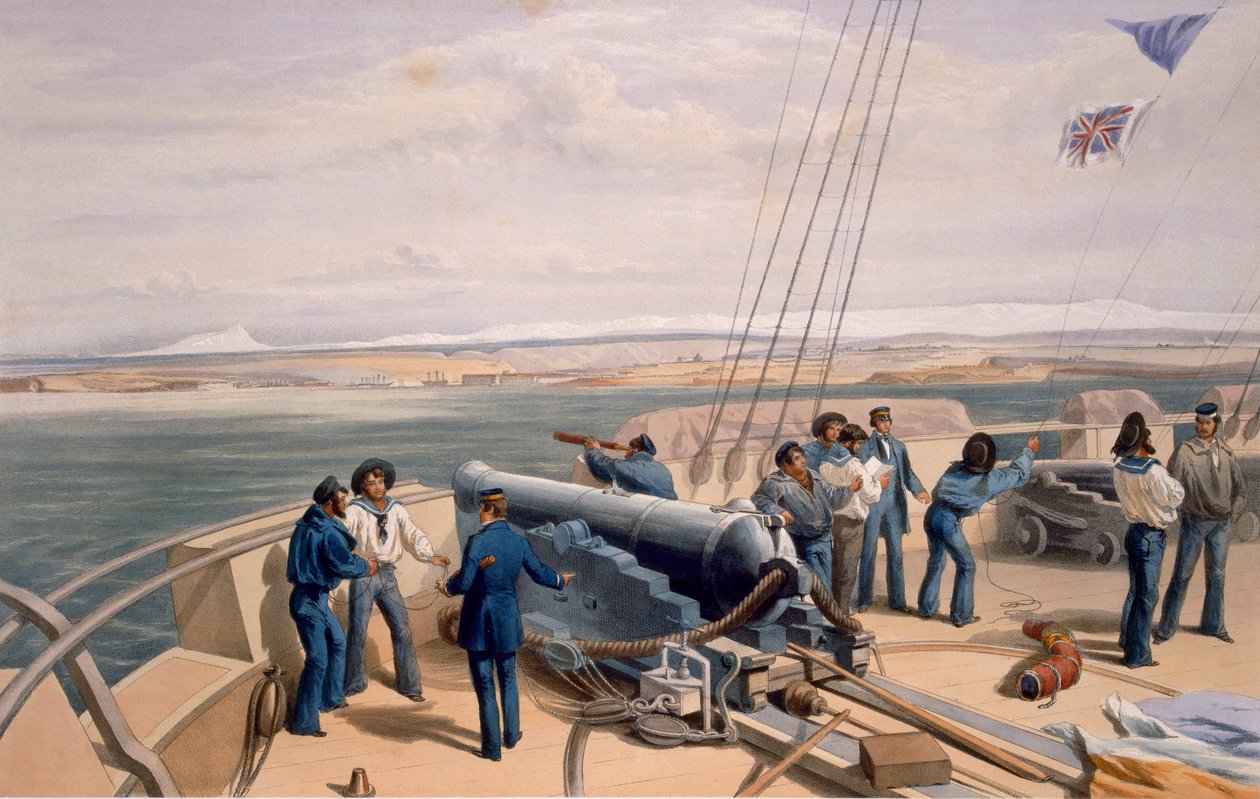 Sebastopoli dal mare, tavola da 