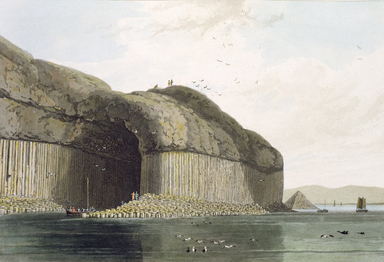 Ingresso alla Grotta di Fingal, Staffa, da 