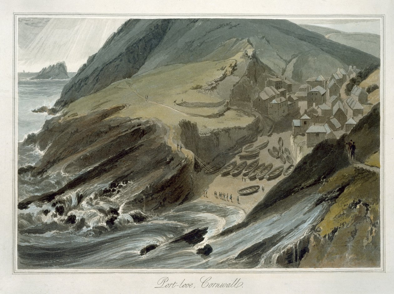 Port Looe, Cornwall, aus 