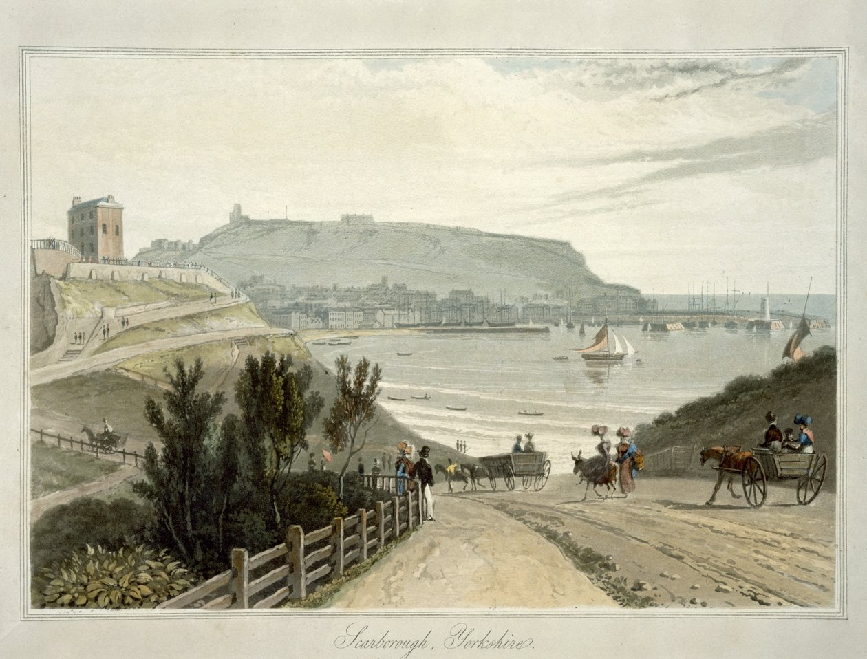 Scarborough, Yorkshire, dal Volume VI di 