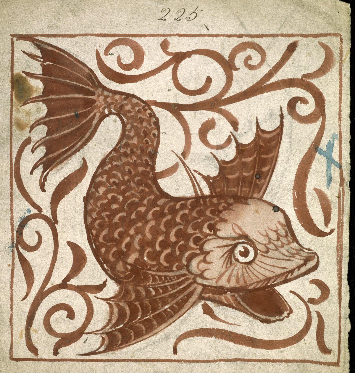 Mostro marino da William de Morgan