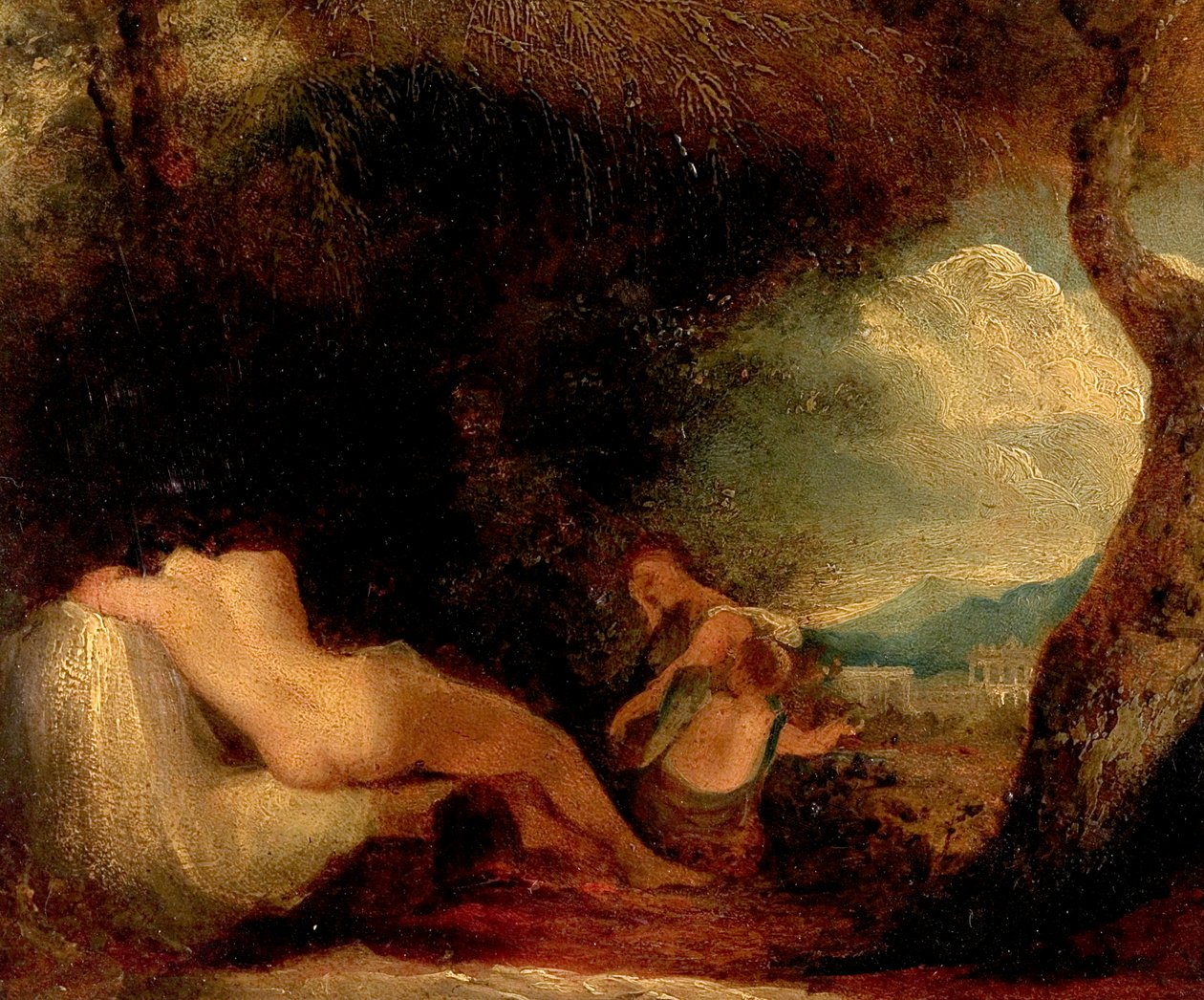 Soggetto classico (Venere, Cupido e Psiche) da William Edward Frost