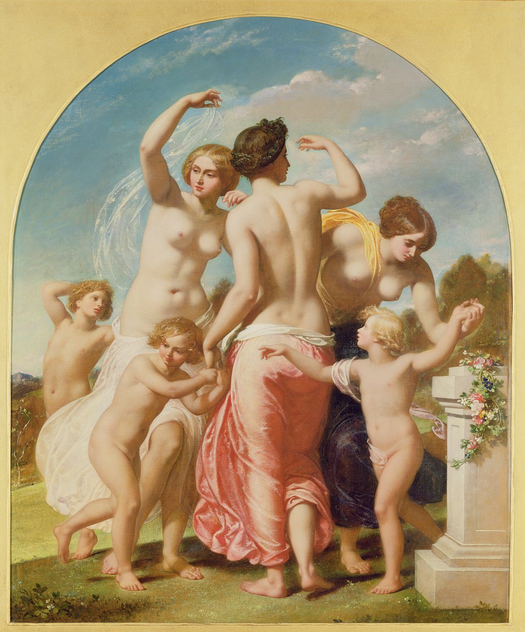 Le tre Grazie, 1856 da William Edward Frost