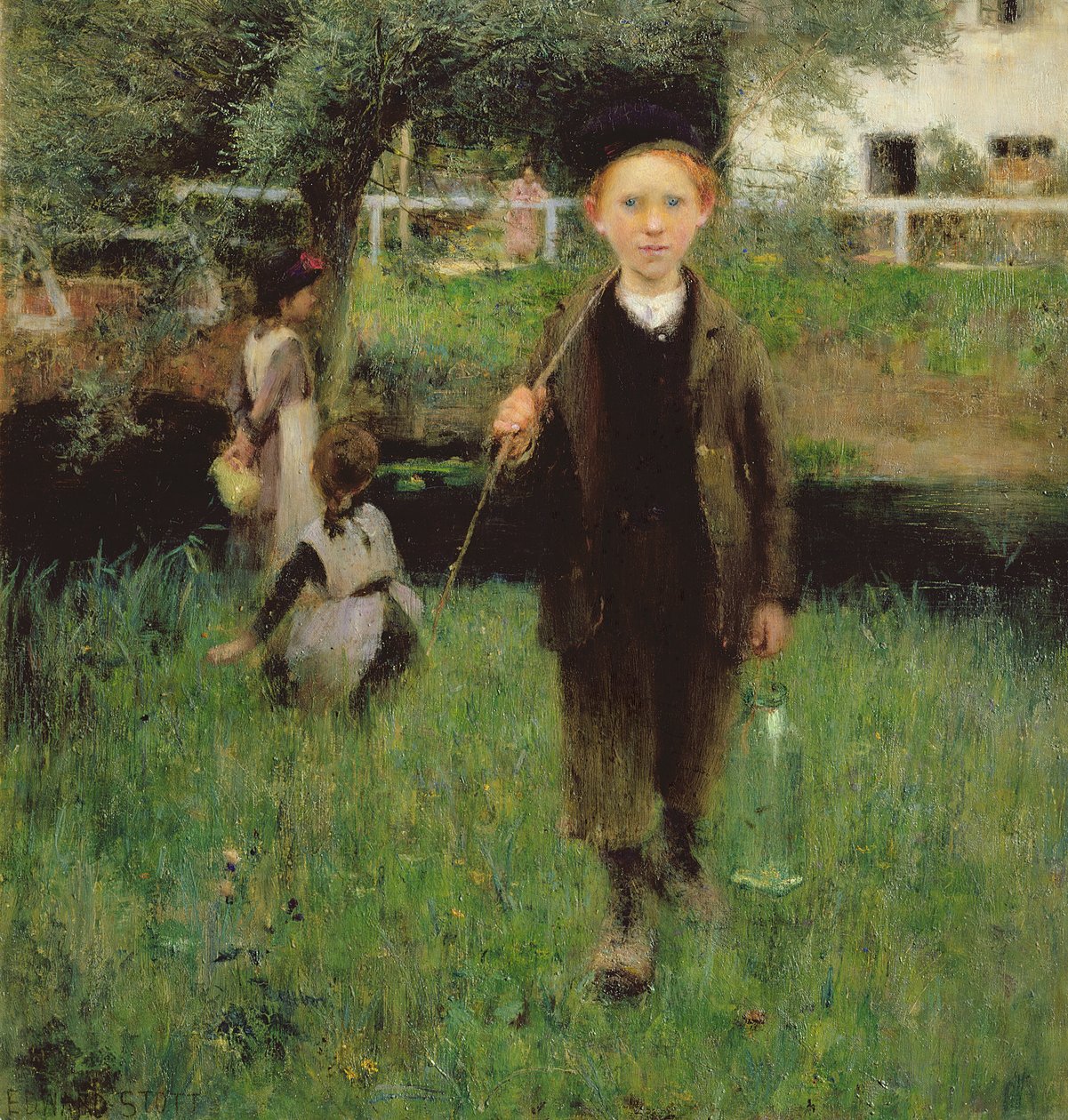 Il pescatore completo da William Edward Stott