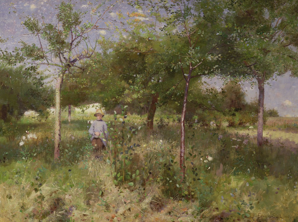 Le alte erbe, 1883 da William Edward Stott