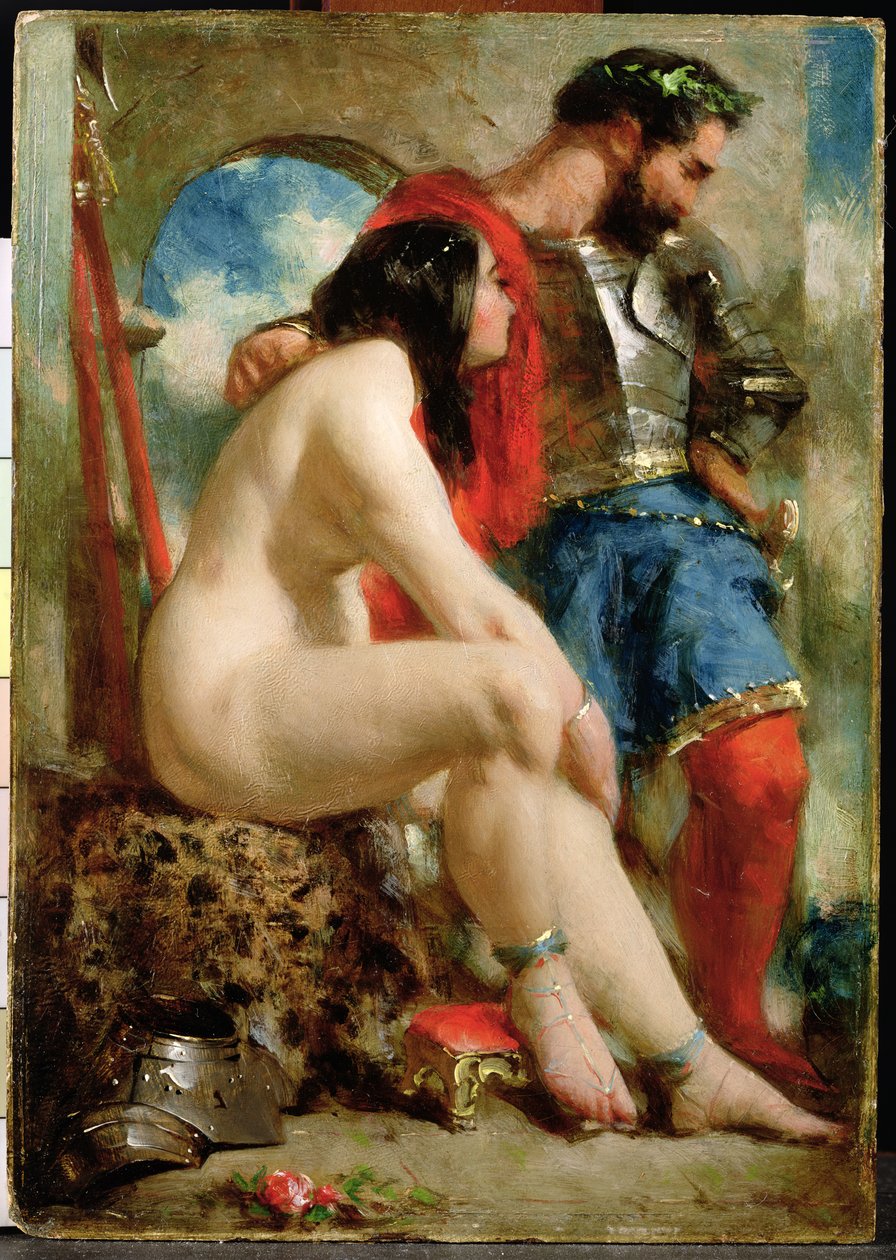 Marte e Venere da William Etty