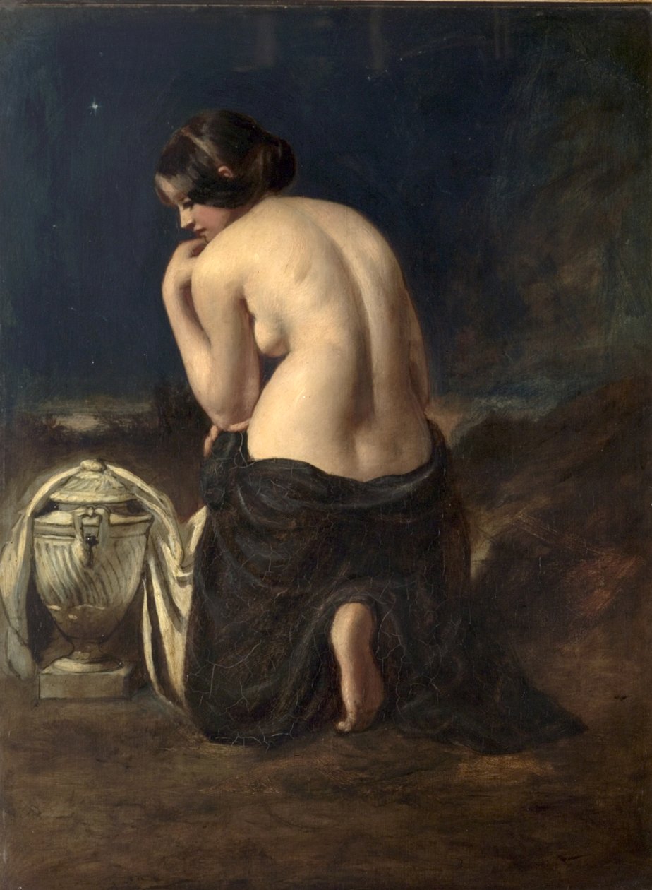 Il Dolente, 1842 da William Etty