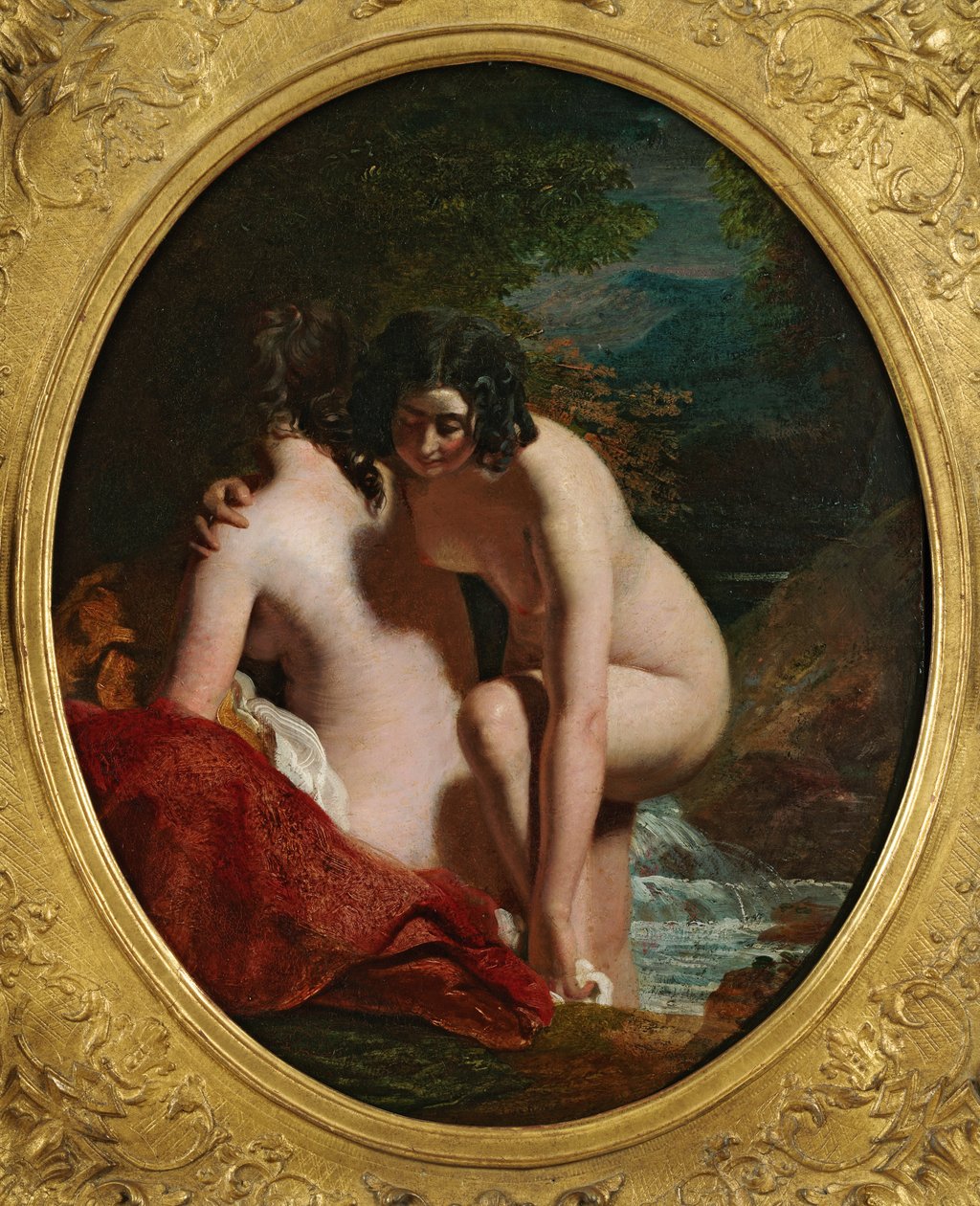 Due ragazze che fanno il bagno da William Etty