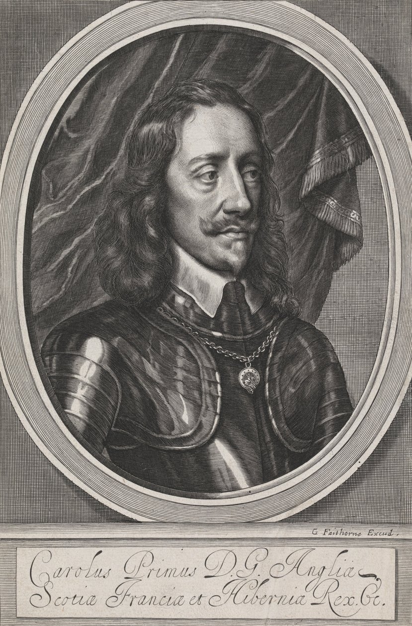 Carlo I da William Faithorne