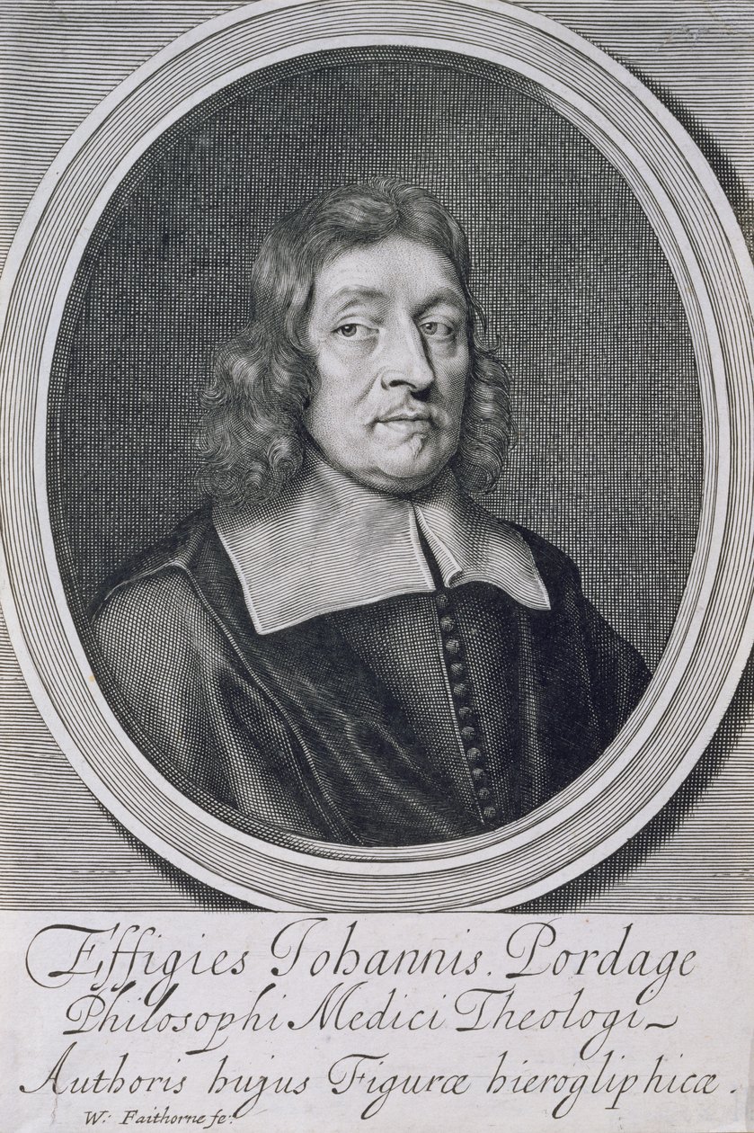 Ritratto di John Pordage (1608-98) da William Faithorne