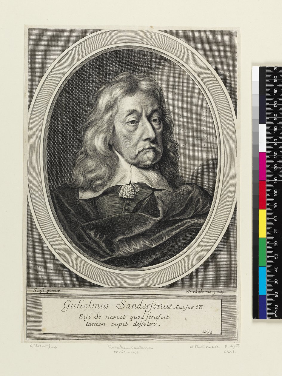 Sir William Sanderson da William Faithorne