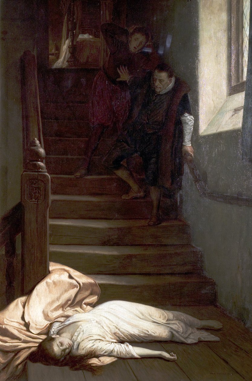 La morte di Amy Robsart, 1878 da William Frederick Yeames