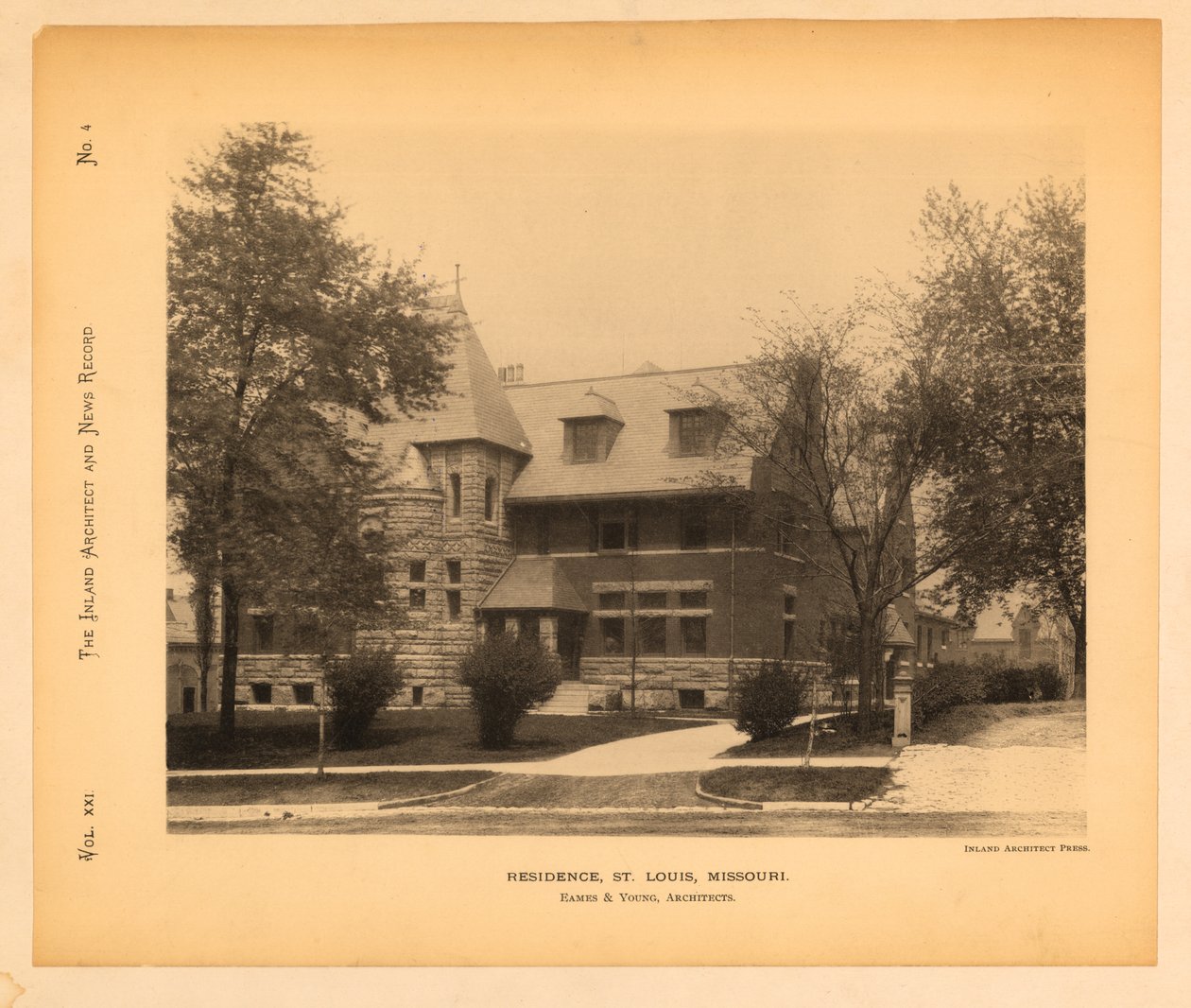 Residenza di Charles D. McClure da William G. Swekosky