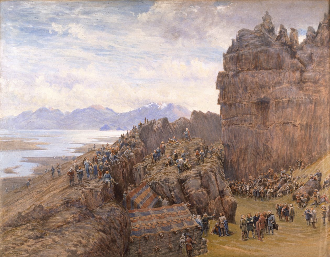 Alþing da William Gersham Collingwood