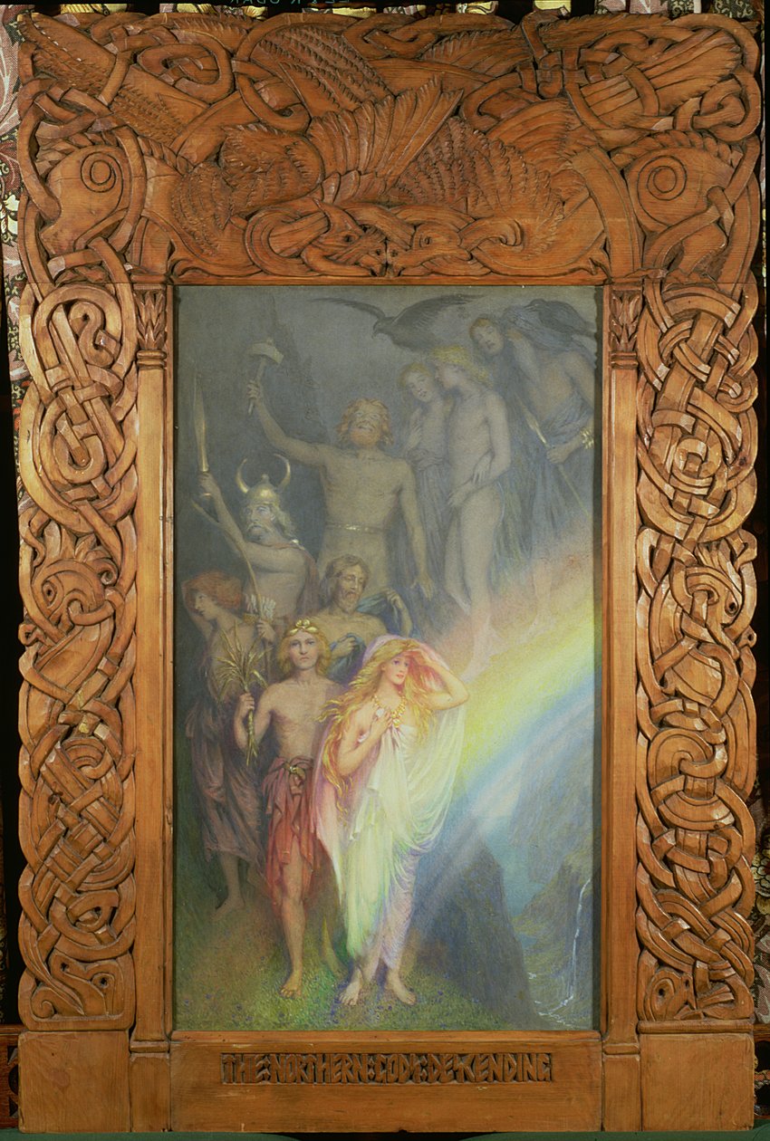 Gli dei del nord discendono da William Gersham Collingwood