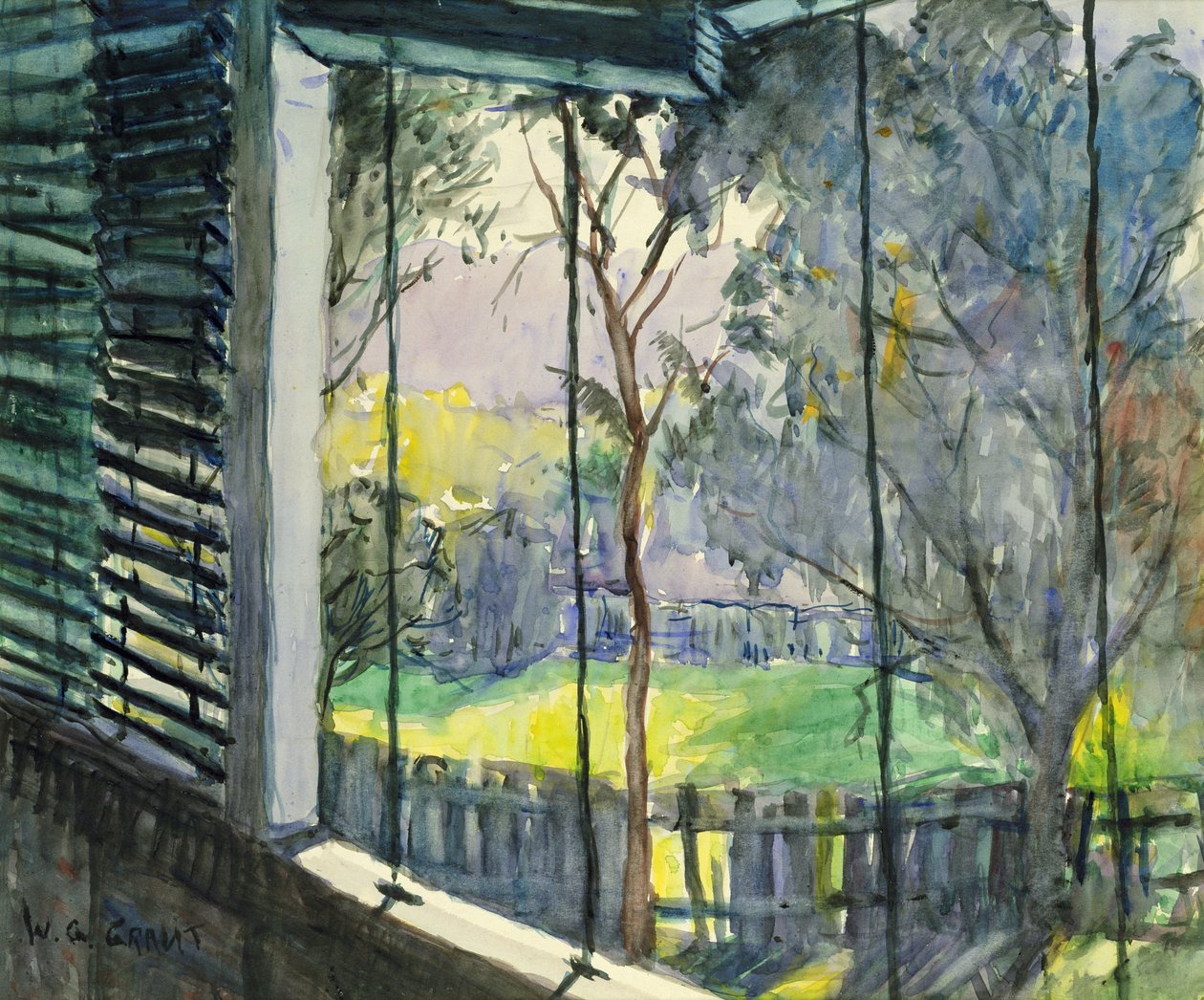 Veranda del Queensland, XX secolo da William James Grant