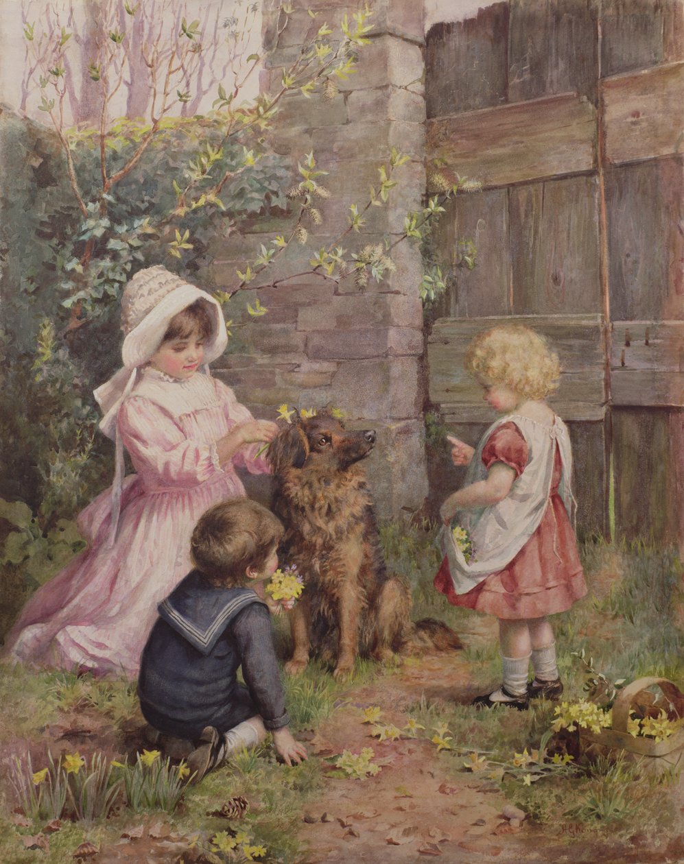 Il Compleanno dei Collie da William Gunning King