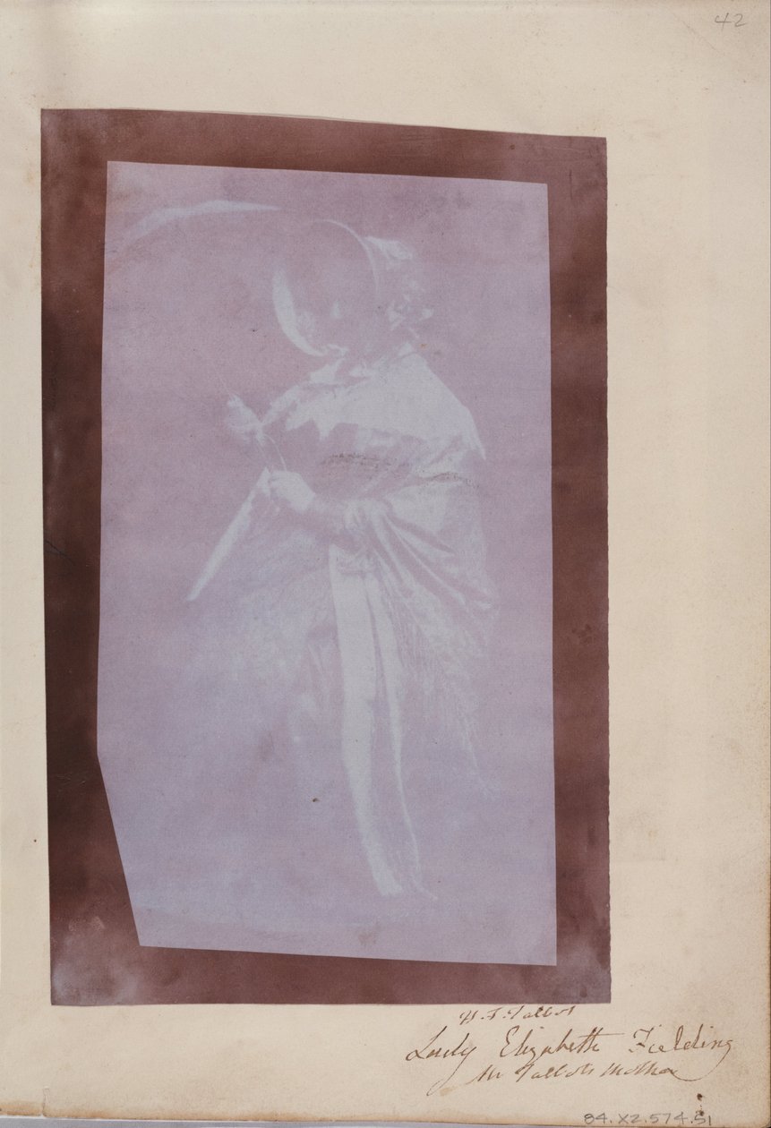 Lady Elisabeth Feilding da William Henry Fox Talbot