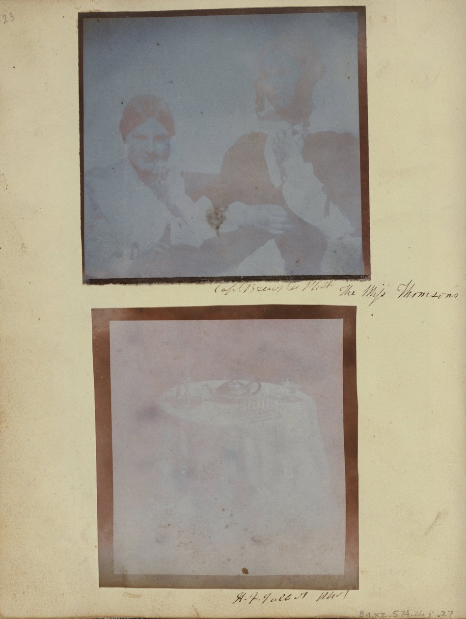 Tavolo con stoviglie da William Henry Fox Talbot
