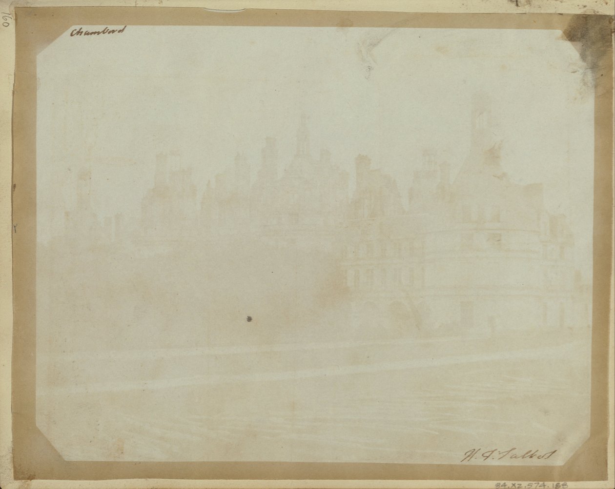 Il Castello di Chambord da William Henry Fox Talbot