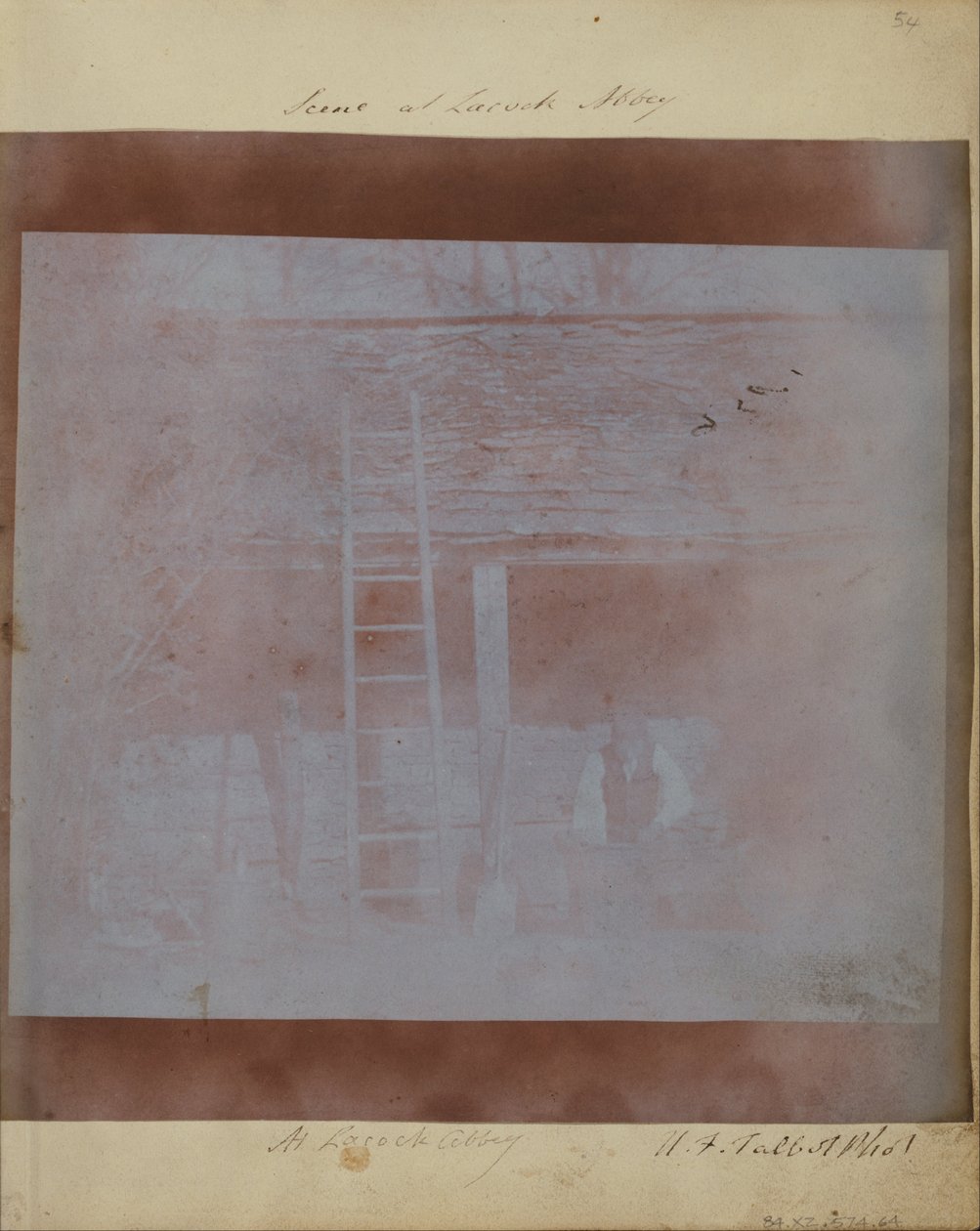 Operaio a Lacock da William Henry Fox Talbot