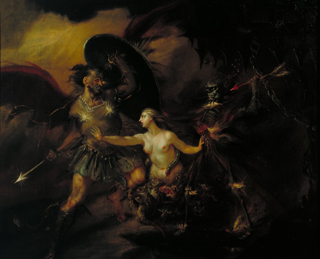 Satana, Peccato e Morte (Una Scena dal 