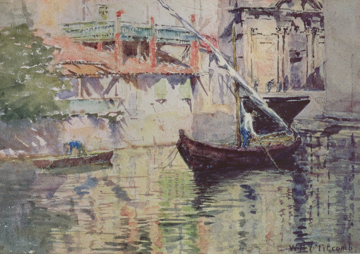 Un canale laterale, Venezia da William Holt Yates Titcomb