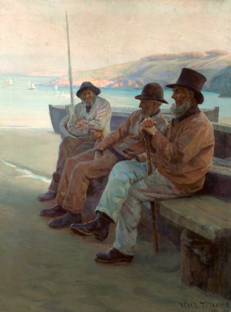 Vecchi lupi di mare, 1891 da William Holt Yates Titcomb