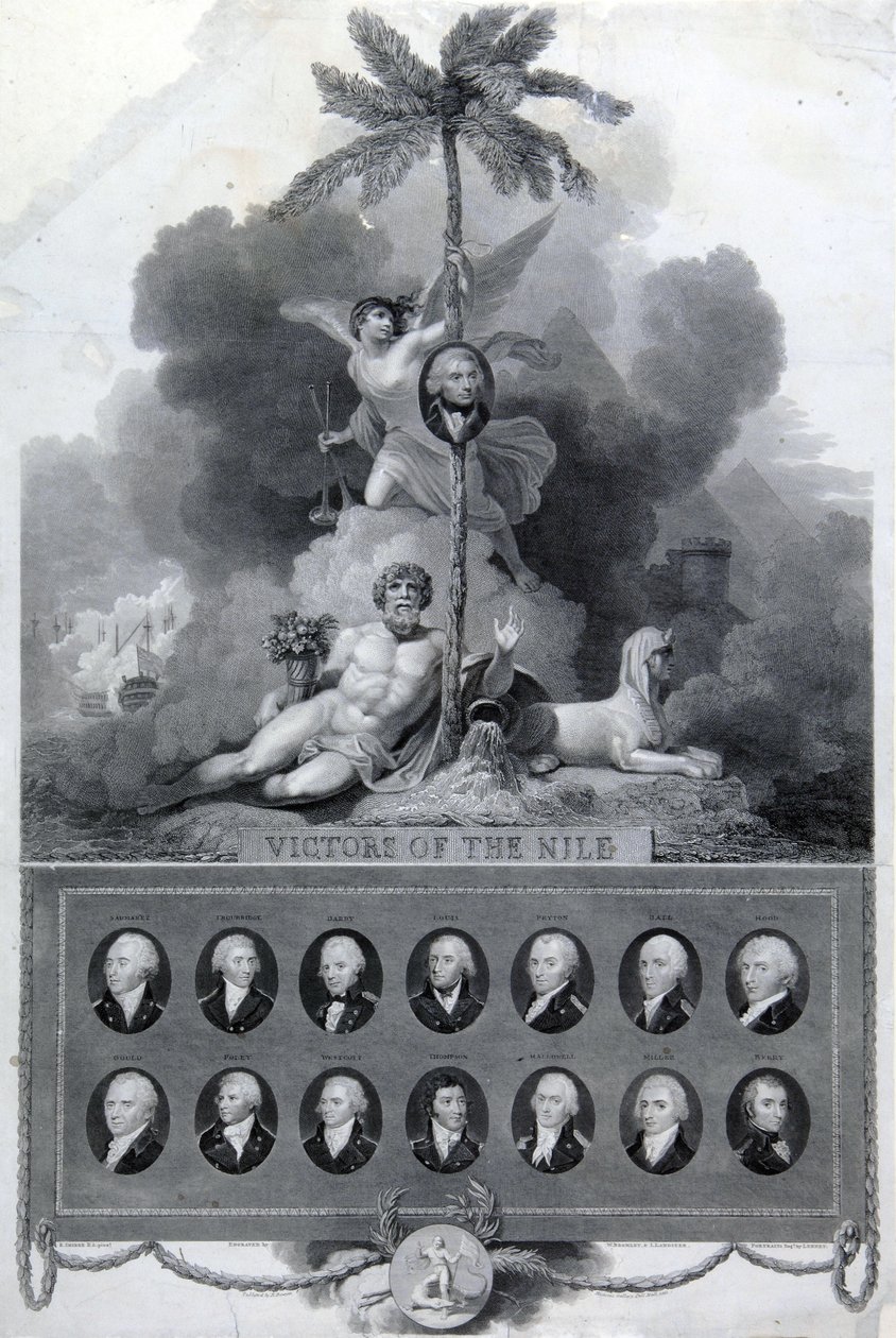 Vincitori del Nilo, 1803 da William I Bromley