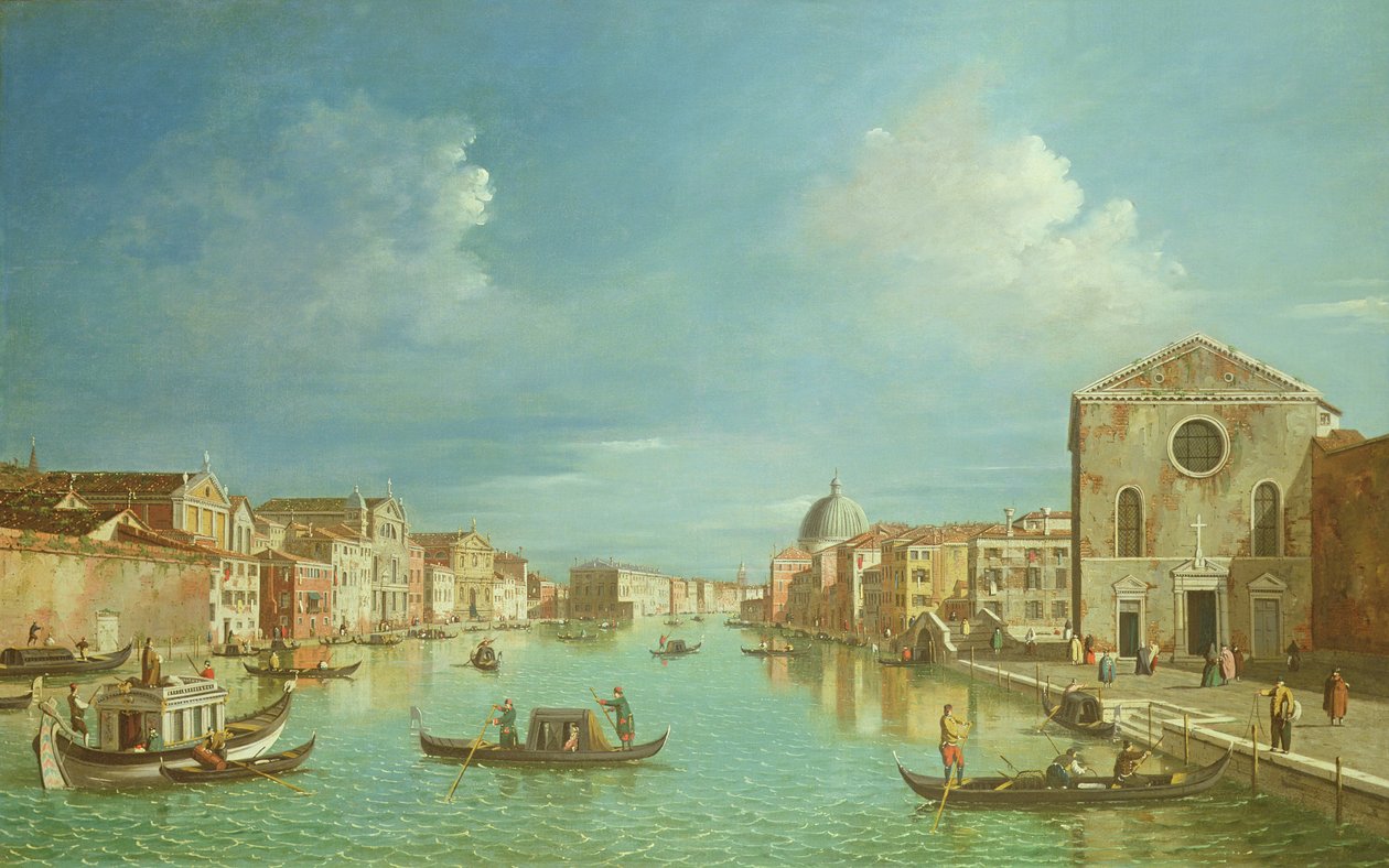 Veduta veneziana, XVIII secolo da William James