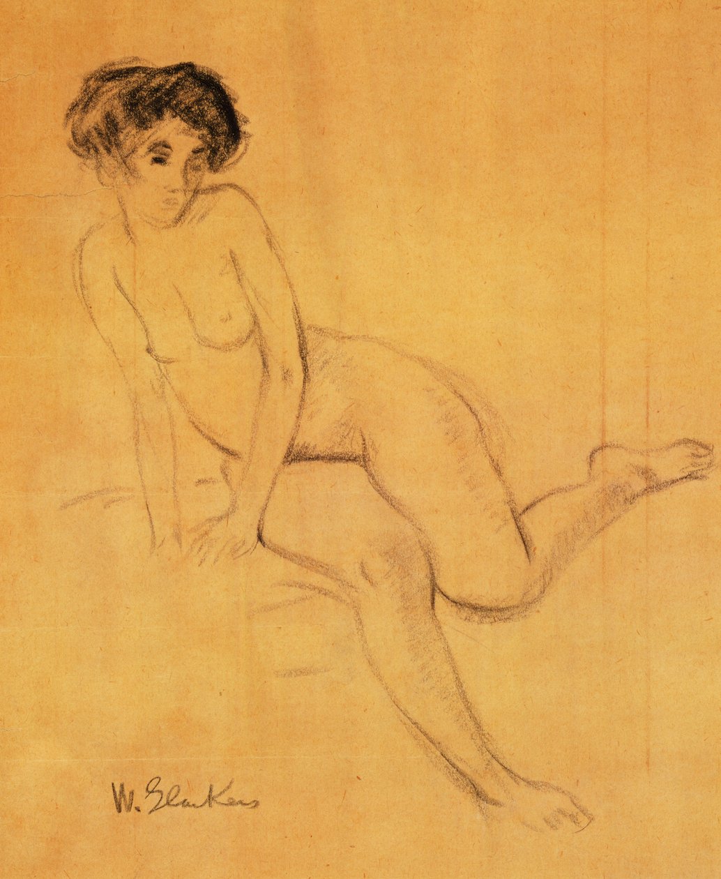Nudo da William James Glackens