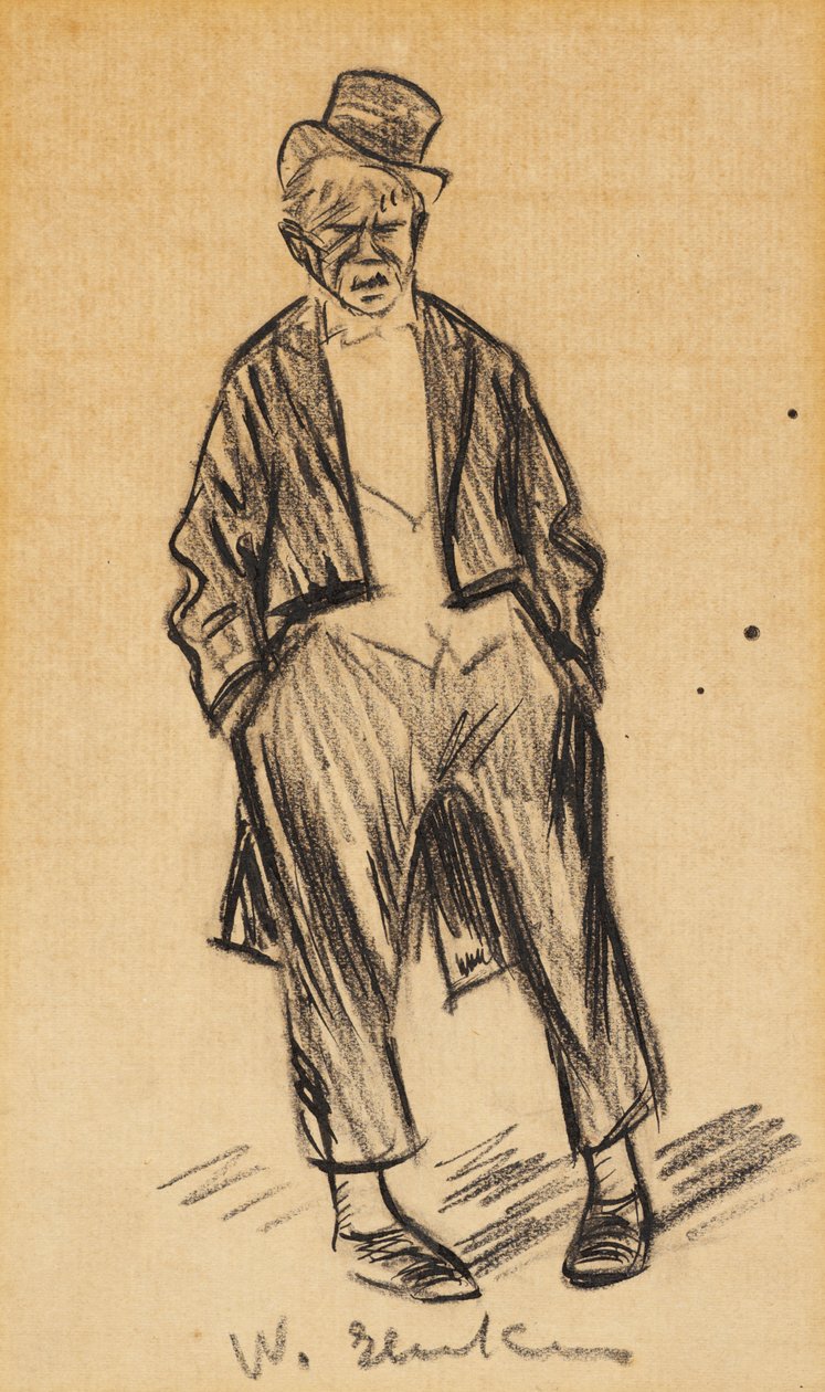 Uomo con i piedi storti da William James Glackens