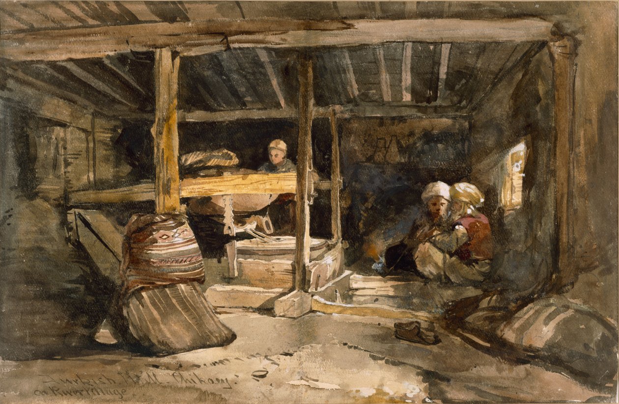 Un mulino turco, Chikaey da William James Muller