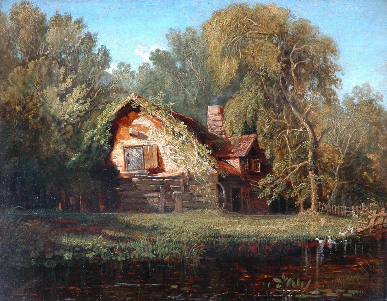 Vecchio cottage da William James Muller