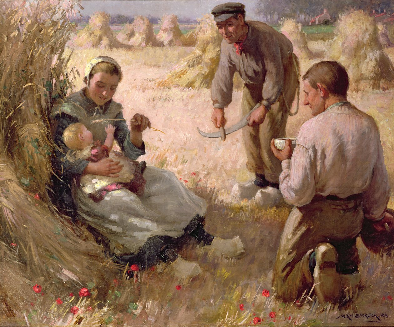 Un pubblico prigioniero, 1911 da William Kay Blacklock