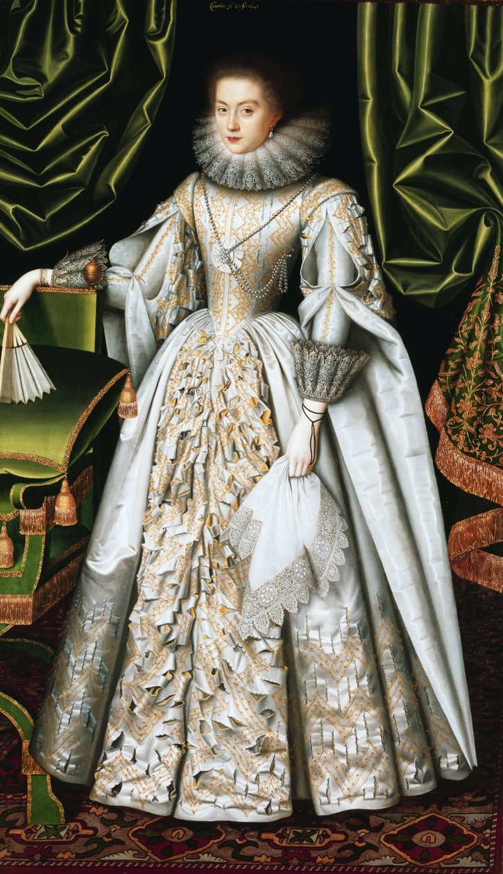 Ritratto di Diana Cecil da William Larkin