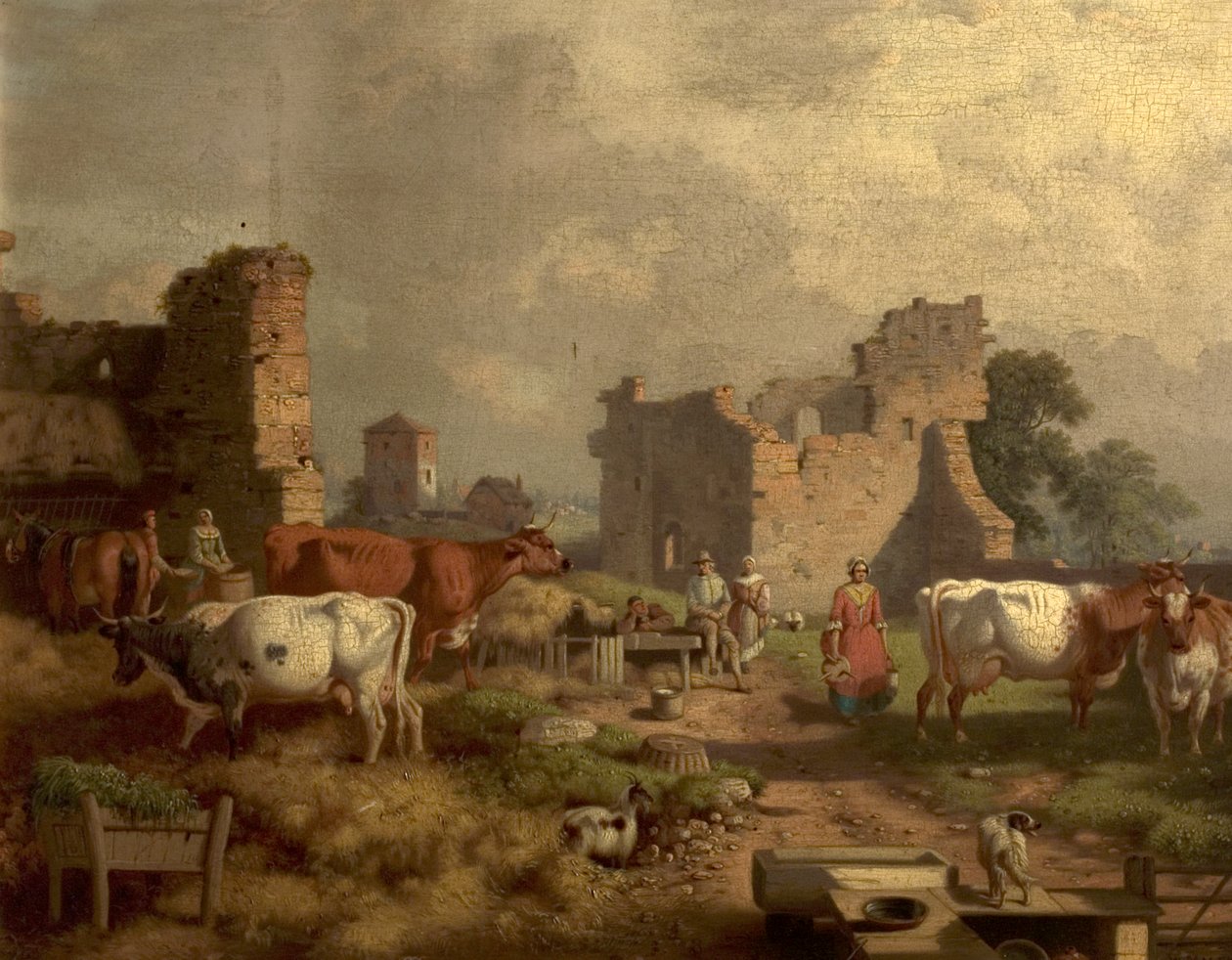 Scena di fattoria da William Malbon