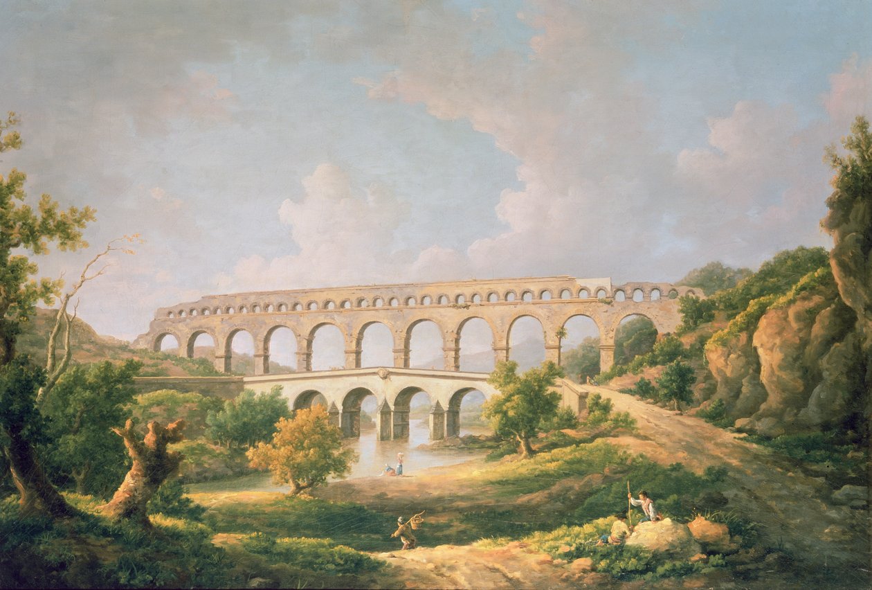 Il Pont du Gard, Nîmes da William Marlow