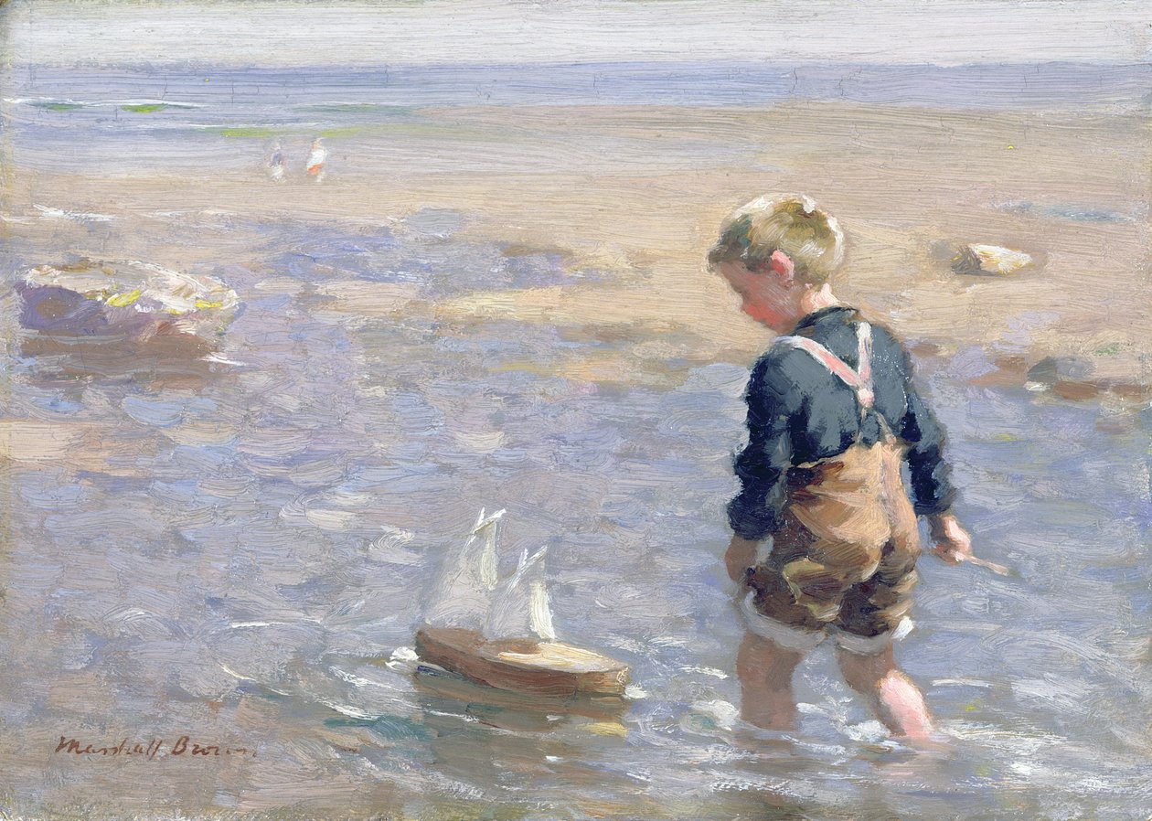 La barca giocattolo da William Marshall Brown